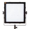 Bi-Color-LED-Panel-Set im 1x1-Format, stufenlos von Kunst- auf Tageslicht regelbar; als Dreier-Set für schnelles Ausleuchten. Tecpro Felloni 1x1 High Output, ein Bi-Color-LED-Panel-Set aus drei Leuchten mit stufenloser Farbtemperatur-Regelung.