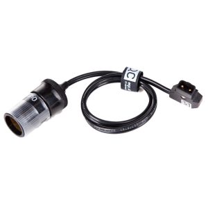 EQC D-Tap zu 12-V-KFZ-Adapterkabel, 50 cm lang, für ungeregelte 11 bis 16,5 Volt Ausgangsspannung.