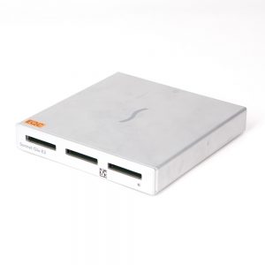 Sonnet QIO E3 ExpressCard-Erweiterung teilt einen Kartenslot in drei SxS- oder ExpressCard-Schächte auf.