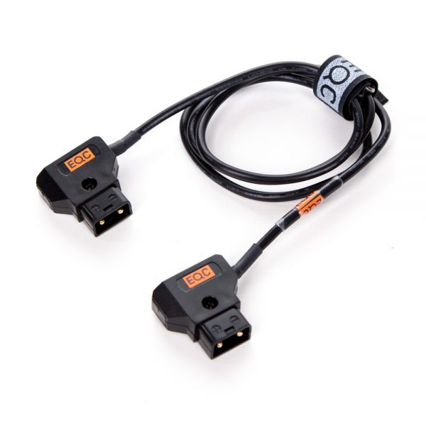 EQC D-Tap-Kabel mit zwei D-Tap-Steckern und 40 cm Länge zur Stromversorgung von Zubehör.