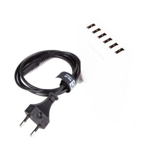EasyAcc DT01 ist ein USB-Ladegerät mit sechs Anschlüssen und einem Gesamtstrom von 10 Ampere für mehrere Geräte gleichzeitig.