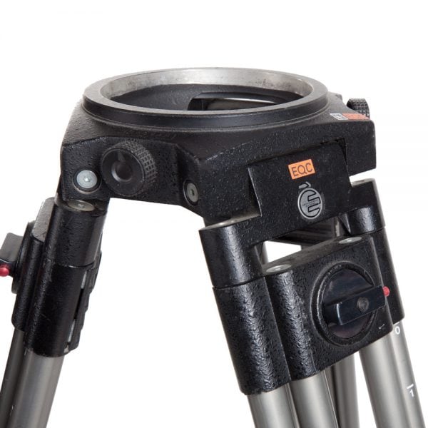 Elmech Heavy Duty 150mm Schale Stativ mit 150-mm-Kopfschale zur Aufnahme eines Fluidkopfs.