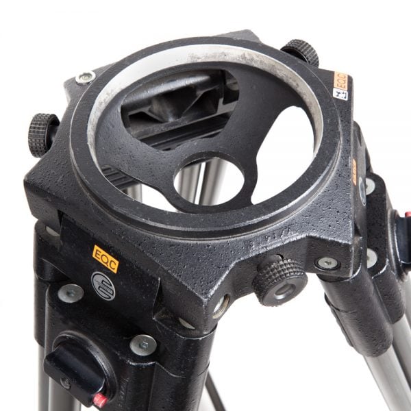 Elmech Heavy Duty 150mm Schale Stativ mit verstellbarer 150-mm-Kopfschale im Detail.