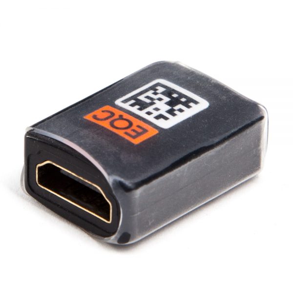 HDMI-Buchse-auf-HDMI-Buchse-Verbinder koppelt zwei HDMI-Kabel passiv zur Verlängerung miteinander.