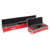 FloatCam Dolly Crane HD Slider mit zwei roten Flightcases für den sicheren Transport.