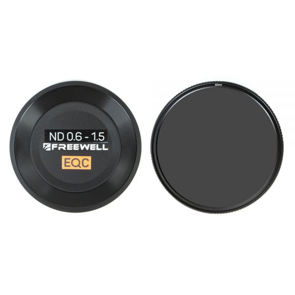 Der Freewell Vari-ND-Filter mit 82mm Gewinde deckt den Dichtebereich ND0.6 bis ND1.5 stufenlos ab.
