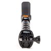 Klemmhalterung für Rods und Kanten mit beweglichem Schwanenhals zum präzisen Ausrichten der GoPro. GoPro Jaws Flex Klemme mit beweglichem Schwanenhals und Klemmbacken für Rods und Kanten.