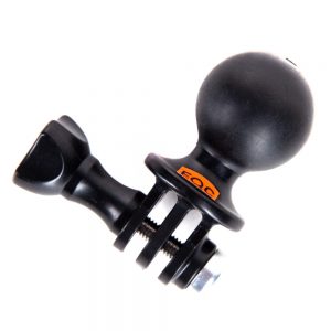 GoPro System Kugel-Mount Adapter verbindet die GoPro-Halterung mit rowa- und ULCS-Kugelkopfsystemen.