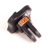 Adapter vom GoPro-Fingersystem auf 1/4-Zoll-Gewinde für Stative, Klemmen und Ausleger mit Standardanschluss. GoPro System für 1/4-Zoll-Schrauben-Adapter verbindet die GoPro-Fingerhalterung mit Standard-Fotogewinde.