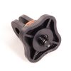 Adapter vom GoPro-Fingersystem auf 1/4-Zoll-Gewinde für Stative, Klemmen und Ausleger mit Standardanschluss. GoPro System für 1/4-Zoll-Schrauben-Adapter verbindet die GoPro-Fingerhalterung mit Standard-Fotogewinde.