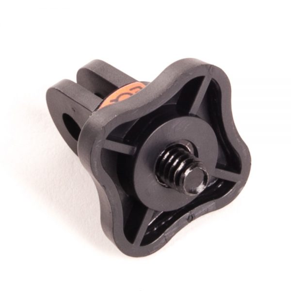 GoPro System für 1/4-Zoll-Schrauben-Adapter verbindet die GoPro-Fingerhalterung mit Standard-Fotogewinde.