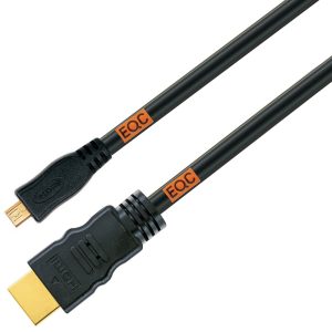 HDMI-auf-Micro-HDMI-Kabel mit 70 cm Länge bietet mehr Spielraum als kürzere Varianten.