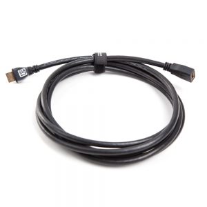 HDMI-Buchse-auf-HDMI-Stecker-Verlängerungskabel mit 3 m Länge erweitert eine bestehende Verbindung.