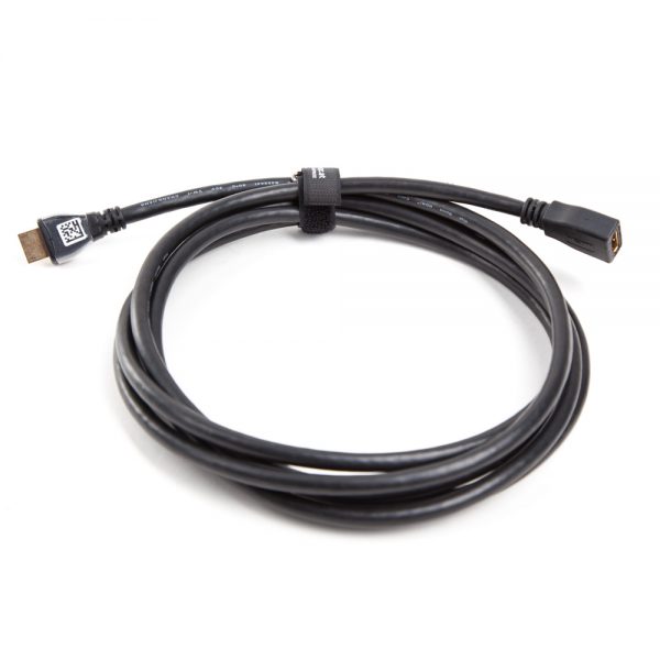 HDMI-Buchse-auf-HDMI-Stecker-Verlängerungskabel mit 3 m Länge erweitert eine bestehende Verbindung.