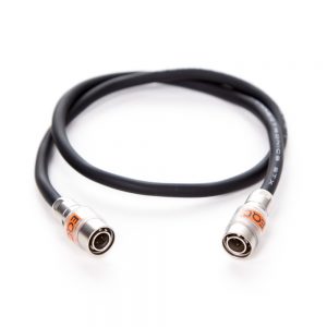 Hirose-4pM-Kabel mit 50 cm Länge versorgt Kameras und Monitore über einen 4-poligen HR10A-Stecker.