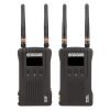 Drahtlose HD-Bildübertragung mit HDMI- und SDI-Eingang, versorgbar über NP-F-Akku, D-Tap oder Netzteil. Hollyland Mars 400S ist ein Bildfunk-System mit HDMI- und SDI-Eingang und bis zu 120 m Reichweite.