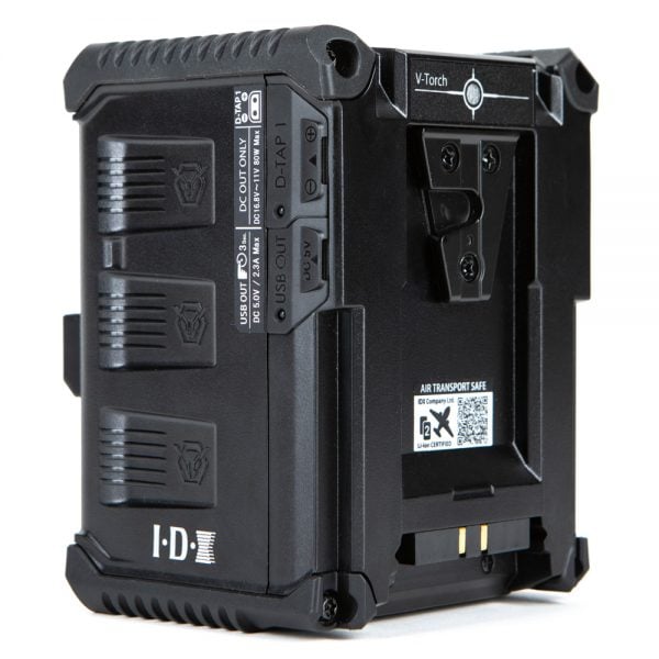 IDX IPL-150 stapelbarer V-Mount-Lithium-Ionen-Akku mit 143 Wattstunden und PowerLink.