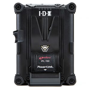 IDX IPL-150 stapelbarer V-Mount-Lithium-Ionen-Akku mit 143 Wattstunden und PowerLink.