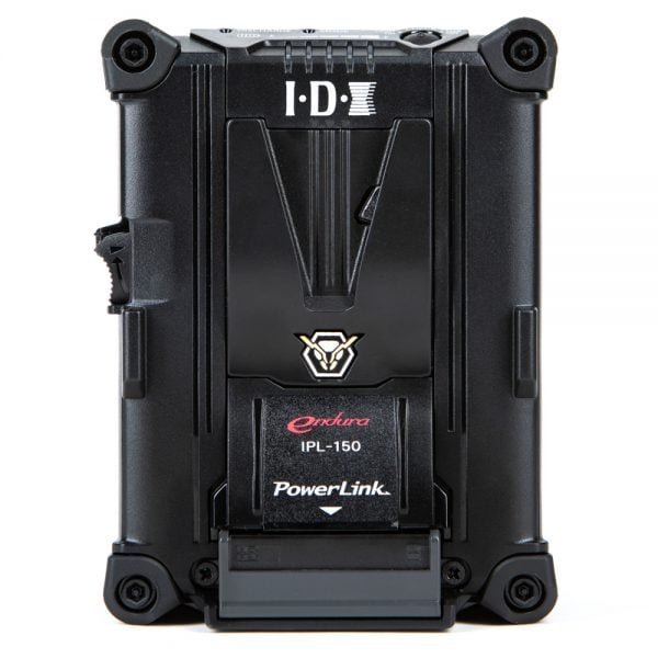 IDX IPL-150 stapelbarer V-Mount-Lithium-Ionen-Akku mit 143 Wattstunden und PowerLink.