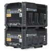 IDX IPL-98 stapelbarer V-Mount-Lithium-Ionen-Akku mit 96 Wattstunden und PowerLink.