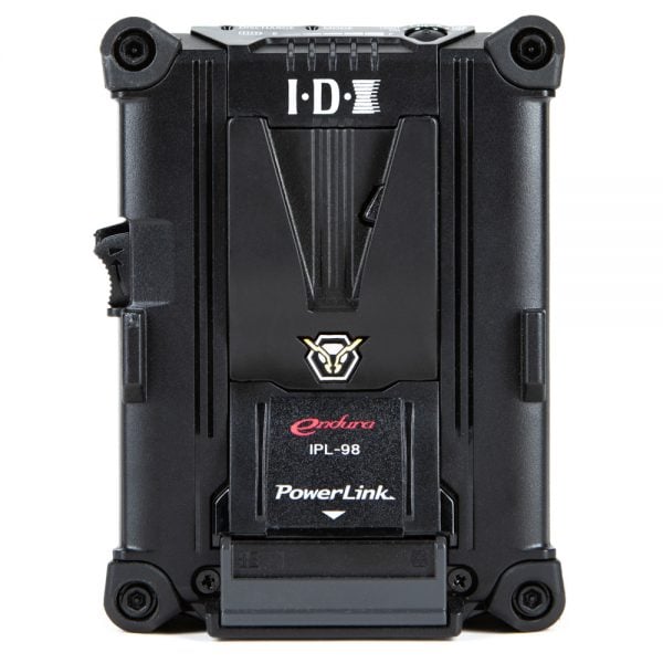 IDX IPL-98 stapelbarer V-Mount-Lithium-Ionen-Akku mit 96 Wattstunden und PowerLink.