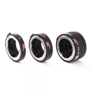 Kenko Makro-Zwischenring-Set für Nikon F erhöht den Abbildungsmaßstab vorhandener Objektive ohne eigene Optik.