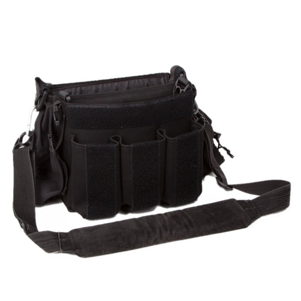 Kortwich Tasche für SD 633 Standard, maßgefertigte Recordertasche mit transparenter Sichtklappe.