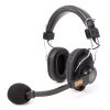 Beidseitiges Intercom-Headset mit zwei geschlossenen Ohrmuscheln; schirmt Umgebungslärm ab und eignet sich für laute Sets. LaON LSH-S125D Intercom-Headset mit zwei geschlossenen Ohrmuscheln und Schwanenhalsmikrofon.