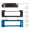 Vollständiges Montageset mit Ersatzdichtung und Schrauben für den SRB-Adapter. Lectrosonics SRSNY Adapter-Kit mit Dichtung, Montagerahmen und komplettem Schraubensatz im Detail.