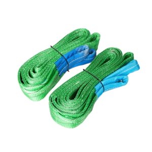 Lifting Sling 4 m Bandschlinge aus Gurtband mit einer Arbeitslastgrenze von 2 Tonnen.