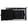 Im robusten Flight-Case mit V-Mount-Akkuplatte und aufsteckbarem Sonnenschutz für den Außeneinsatz. Lilliput BM280-4K LCD Regiemonitor mit 28-Zoll-Bildschirm und nativer 4K-Auflösung von 3840 x 2160.