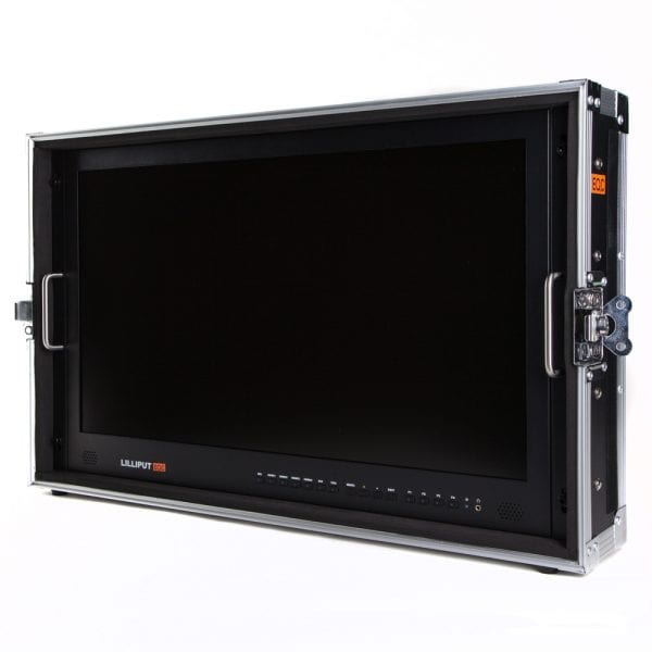 Lilliput BM280-4K LCD Regiemonitor mit 28-Zoll-Bildschirm und nativer 4K-Auflösung von 3840 x 2160.