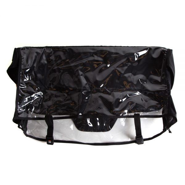 Litepanels Regenschutz für das Gemini 2x1 LED-Softpanel schützt die Leuchte vor Staub und Witterung.