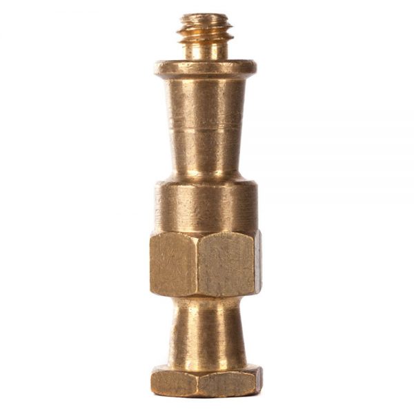 Manfrotto 036-38 Leuchtenbolzen für Super Clamp trägt eine 3/8-Zoll-16-Schraube am oberen Ende.
