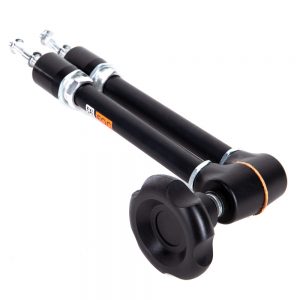 Manfrotto 244 Magic Arm aus Aluminium mit Drehknopf-Feststellung, Armlänge 53 cm und 3 kg Traglast.