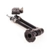 Gelenkarm mit stufenlos einstellbarer Reibung und 200PL-Schnellwechselplatte zur flexiblen Befestigung von Monitoren, Leuchten oder kleinen Kameras. Manfrotto 244RC Magic Arm mit zentralem Drehknopf und Schnellwechselplatte, Traglast 3 kg.