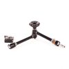 Gelenkarm mit stufenlos einstellbarer Reibung und 200PL-Schnellwechselplatte zur flexiblen Befestigung von Monitoren, Leuchten oder kleinen Kameras. Manfrotto 244RC Magic Arm mit Kugelgelenk und 200PL-Schnellwechselplatte für Monitore oder Leuchten.