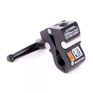 Manfrotto 386B Nano Clamp mit Ratschengriff aus Aluminium, Klemmbereich 13 bis 35 mm, Traglast 4 kg.