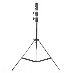 Manfrotto MA 126U Lichtstativ aus Stahl mit 333 cm Auszugshöhe und 18 kg Traglast.