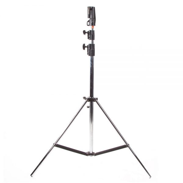 Manfrotto MA 126U Lichtstativ aus Stahl mit 333 cm Auszugshöhe und 18 kg Traglast.