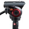 4-teiliges Fluid-Einbeinstativ-System mit Videokopf, klappbarem Standfuß und Kameraplatte für bewegte Aufnahmen. Manfrotto MVMXPRO500 Einbeinstativ mit Fluid-Videokopf und 2,03 m maximaler Arbeitshöhe.