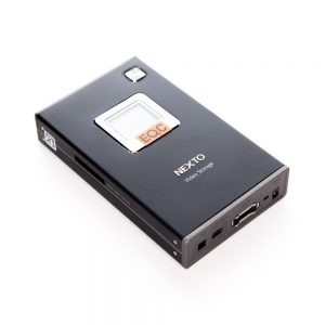 NextoDI Video-Speicher Kopierstation mit USB-3.0-Schnittstelle für schnellen, laptoplosen Datentransfer.
