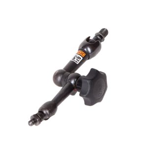 Noga Magic Arm mit 1/4-Zoll-Gewinde auf der einen und 3/8-Zoll-Gewinde auf der anderen Seite.