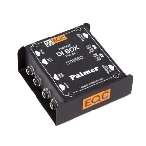 Palmer Pan 04 passive Stereo-DI-Box mit zwei erdfreien Kanälen zur Wandlung von Line- auf Mikrofonpegel.