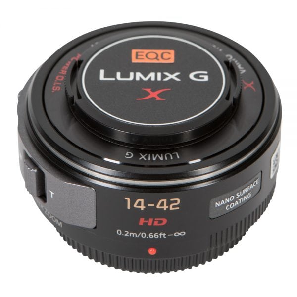 Panasonic LUMIX G X Vario 14-42mm Objektiv für Micro Four Thirds mit POWER-O.I.S.-Bildstabilisator und motorisiertem Zoom.