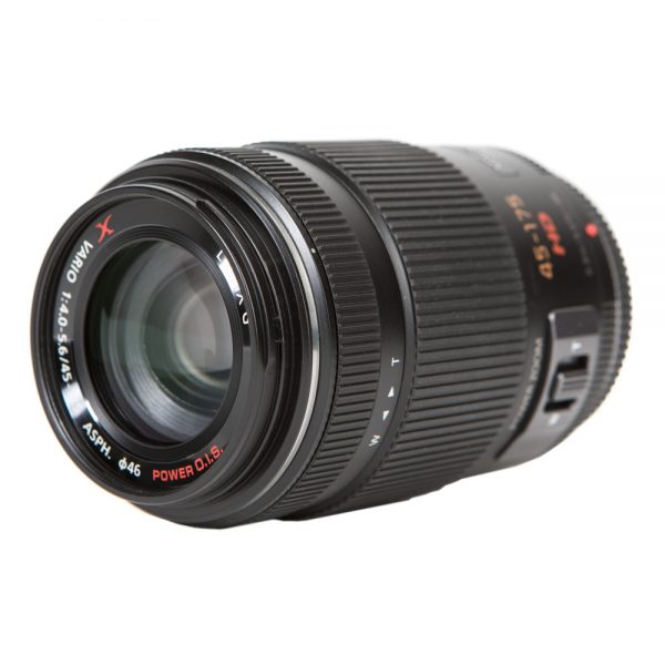 Panasonic LUMIX G X Vario 45-175mm Telezoom für Micro Four Thirds mit Powerzoom und optischem Bildstabilisator.