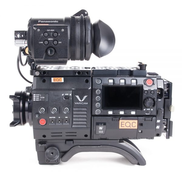 Panasonic VariCam 35 Super-35mm-Cinemakamera mit Dual-Native-ISO von 800 und 5000 für 4K-Aufnahmen.