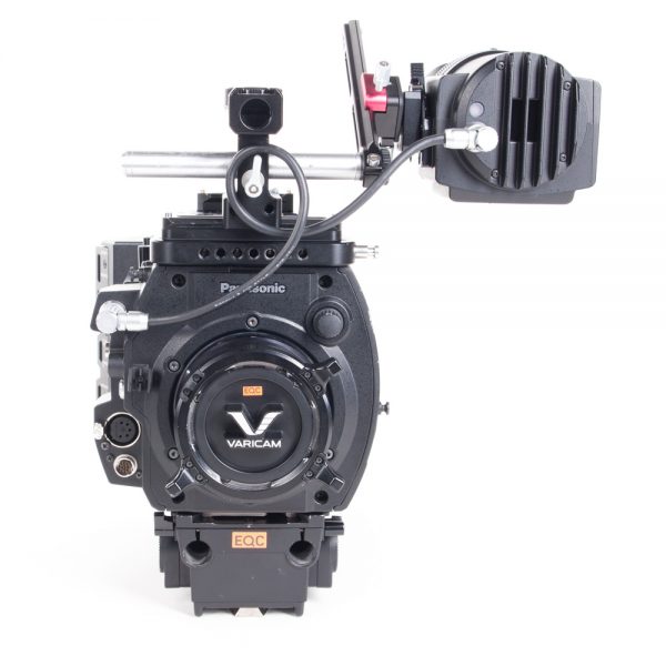 Panasonic VariCam 35 Super-35mm-Cinemakamera mit Dual-Native-ISO von 800 und 5000 für 4K-Aufnahmen.