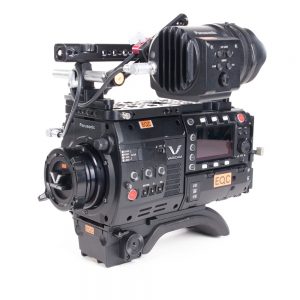 Panasonic VariCam 35 Super-35mm-Cinemakamera mit Dual-Native-ISO von 800 und 5000 für 4K-Aufnahmen.