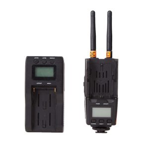Paralinx Triton HDMI-Videofunksystem mit unter 1 ms Latenz im lizenzfreien 5-GHz-Frequenzbereich.
